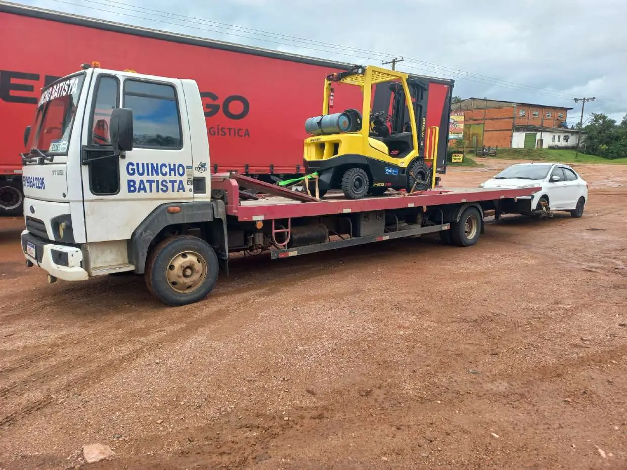 Movimentação de equipamento industrial